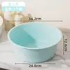 Lavabo de Plástico para Uso Doméstico, Lavabo para Lavar Verduras, Lavabo para Baño de Dormitorio Estudiantil, Lavandería, Remojo de Pies, Lavabo Extra Grande Engrosado al por Mayor