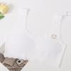 Ropa interior sin costuras de seda de hielo para estudiante, chaleco pequeño para niña de secundaria superior, verano delgado transpirable para el desarrollo, sujetador para secundaria