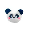 Acessórios de broche de panda de pelúcia, acessórios de roupa de urso de boneca, acessórios semiacabados para bolsas e sapatos, atacado de bonecas