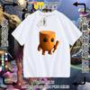 Tong Tong Tong Homem Palito Roupas Meninos e Meninas Camiseta Manga Curta tungtungsahur Transfronteiriço Montanhas e Mares Sutra Tops