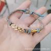 Original DIY este ano pulseira de corda vermelha feita à mão corda vermelha vento nacional fricção manual algodão pulseira fábrica atacado direto