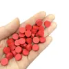 Piezas Pequeñas Redondas Coloridas de Madera de 1 cm Marcadores de Daño de Personaje Cilíndricos Ficha Disco Marcador Accesorios para Juegos de Mesa