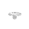 Anillo de Zirconia Que Brilla Como una Estrella, Moda Femenina de Gama Alta con Diseño de Nicho, Anillo de Diamante de Lujo Ligero, Regalo para Novia