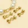 Banhado a Ouro 18K Cor Forte Retenção Fivela Pimenta Fivela de Cobre Acessórios Joias Fivela de Conexão Pulseira Colar Artesanal DIY Fivela de Acabamento