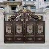 Puerta de aleación de aluminio personalizada de fábrica, puerta de aluminio de estilo europeo, puerta de arte antirrobo, puerta de arte de aluminio de lujo, puerta de arte antirrobo de aluminio.
