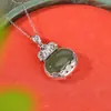 Yuebao Joyería Jade Hetian Plata de Ley S925 Sodalita Bolsa de la Fortuna Moneda de Cobre Colgante Nuevo Estilo Chino Colgante de Huevo Fábrica