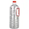 Botella de plástico PET comestible de 1,0 kg para aceite de cacahuete, olla de aceite, barril de aceite, olla de vino de 1 litro, barril de vino, botella de vino, botella de aceite de camelia