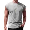 Ropa masculina transfronteriza, top deportivo casual sin mangas de secado rápido, camiseta interior transpirable para hombre, camiseta sin mangas para hombre para comercio exterior