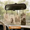 Etiqueta personalizada para aromatizador de ar de carro com fragrância duradoura, impressão colorida frente e verso, cartão de aroma com formato único, presente, decoração promocional