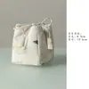 Bolsa para Tetera y Taza de Maestro de Tela Engrosada, Bolsa Pequeña Portátil con Cordón para Almacenamiento de Juego de Té, Bolsa Protectora para Accesorios de Ceremonia del Té