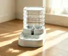 Dispensador Automático de Agua y Comida para Gatos y Perros, Comedero Individual Transparente para Mascotas, Precio de Mayorista Directo de Fábrica, Máquina Todo en Uno