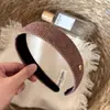 Diadema de tela vintage con un toque de lujo ligero de alta gama, adecuada para lavarse la cara, diadema para mujer para salir, accesorio para el cabello de corona alta