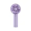 Ventilador de Mão Novo Modelo 2026, Mini Ventilador Portátil Recarregável por USB de Três Velocidades, Presente para Comércio Transfronteiriço, Impressão de Logo Disponível