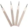 Arquivo oleoso ultra-fino dente plano arquivo polimento de dente fino Placa de cabeça de arquivo alicate arquivo de aço 6-12 polegadas