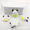 Dibujo animado brillante aceite Sanrio Perro Pacha con alas Ángel DIY carcasa de teléfono móvil pegamento de crema pegatina de refrigerador material de resina