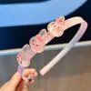 Diadema infantil con diseño de fresa de dibujos animados de caramelos, pinza para el pelo de bebé, diadema antideslizante dentada para niñas, accesorio para el pelo
