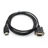 Cable Adaptador HDMI a VGA Alta Definición 1080 Convertidor para Portátil Proyector Cable de Conversión HDMI a VGA