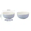 Conjunto de Louças e Pratos Cerâmicos Japoneses para Uso Doméstico Novo 2024 Cor Sob Esmalte Tigela de Arroz e Prato de Jantar de Alto Valor Presente de Inauguração