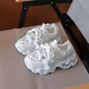 Zapatos deportivos casuales para niños, zapatos para niños, nuevo estilo primavera 2026, malla transpirable, zapatos tipo papá ligeros para niños y niñas medianos y grandes.