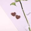 Funda para Teléfono Móvil Accesorios de Decoración para la Cabeza de Mujer Moderna Simple Parche de Tela Bordado Mini Corazón de 1.5cm Parche