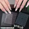 Lindo Pegatina de Lazo Dulce en Relieve 3D Popular Dopamina Pequeño Lazo Adhesivo para Uñas DIY