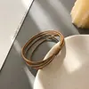 Cuerda para la cabeza, banda de goma para la cabeza de celebridades de Internet coreanas, accesorios para el cabello de mujer, simples, de alta elasticidad y duraderos, tocado, cola de caballo, anillo para el cabello