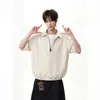 Nuevo Top Clásico de Verano Falso de Dos Piezas Rayado de Moda, Estilo Artístico, Chaqueta Camisa Informal y Cómoda de Moda