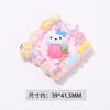 Fruta Dibujo Animado Lindo Marco de Fotos diy Gel Crema Funda para Teléfono Accesorios para el Cabello Vaso de Agua Calcomanía Tarjeta Coo Accesorios de Joyería de Resina