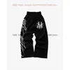 Camiseta de Manga Corta Estampada Estilo Harajuku Europeo y Americano Y2K de Verano, Top de Cuello Redondo, Camiseta Trendy Estilo Calle Oscuro Retro INS