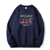 Sudadera de Cuello Redondo Estilo Nuevo Otoño e Invierno Estilo Americano Diseño de Moda Ropa Exterior Casual Versátil Top Holgado Chaqueta para Mujer