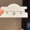 Pulsera de Calabaza Hueca con Circonita Electrochapada en Oro Real de 18K, Lujo Ligero, Gama Alta, Pulsera Exquisita, Nuevo Estilo Chino, Accesorio de Mano Versátil