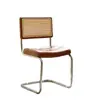 Silla de ratán silla nórdica de madera maciza para el hogar silla de comedor de diseño silla de segunda mano silla网红 cafetería hotel ocio silla ins