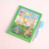 Livro de Pintura com Água, Colorir com Água Limpa, Pintura Infantil, Livro de Rabiscos Repetidos, Livro de Desenho Educacional para Bebês, Colorir no Atacado, Escrita Apagável