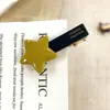 Pasador de Acetato con Forma de Estrella Estilo Coreano para Mujer, Pinza Lateral para Mechones Sueltos, Pinza de Pato, Pinza Pequeña de Alta Gama, Accesorio Versátil para el Cabello