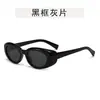 Óculos de sol retrô europeus e americanos com armação oval grossa para mulheres, óculos de moda trendy e cool estilo de rua para homens, óculos de sol versáteis para férias