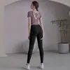 Set de Yoga de Entrenamiento Profesional de Pilates para Mujeres, Diseño de Espalda Hermoso Hueco, Chaleco con Almohadilla Fija en el Pecho, Ropa Deportiva para Entrenamiento en Gimnasio