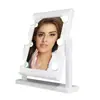 Espejo de Tocador Grande LED con Luz de Relleno para Escritorio, Estilo Ins para Uso en Casa, Espejo de Maquillaje Exquisito con Bombilla