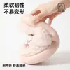 Pantuflas de Algodón con Bordado de Cachorro de Dibujos Animados para Mujer Otoño Invierno Hogar Suela Gruesa Con Felpa Calientes Antideslizantes Felpa Punta Cerrada