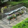 Estante de flores estufa sala de flores galpão de aquecimento varanda casa quente simples para plantas pequena estufa de suculentas sala de flores cobertura de sol galpão de flores