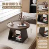 Mesa de ventana estilo francés, de mediados de siglo moderno, lujo ligero, de alta gama, tapete de tatami, mesa de té pequeña para el dormitorio, mesa para alféizar