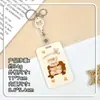 Portatarjetas Antiperdido de Dibujos Animados Lanyard para Insignia de Estudiante Portatarjetas de Campus Portatarjetas de Agua Portatarjetas de Identificación para Hombres y Mujeres Cubierta Protectora Comercio Exterior