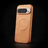Capa Magnética para Celular de Pele de Ovelha, Semelhante à Pele, Adequada para Google 8Pro Meia Cobertura Pixel7 Anti-Queda Pixel 9 10/11