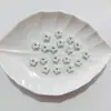 Nuevas Cuentas Sueltas Luminosas Perladas Huecas de Estrella de Cinco Puntas con Agujero Recto para Correas de Teléfono DIY, Estuches para Bolígrafos, Cadenas y Otros Accesorios