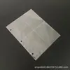 Álbum de almacenamiento de postales de 3 agujeros de 7 cm para tarjetas pequeñas, páginas interiores de álbum A5, libro de almacenamiento para álbum de fotos Polaroid