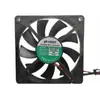 Ventoinha de fonte de alimentação 8015 rolamento duplo 24V 0.15A pequena 2Pinos silenciosa refrigeração de CPU ventoinha de gabinete 8CM
