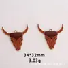 Série Cowboy, Chifres de Boi, Botas, Lenços, Sapatos, Acessórios de Liga Metálica com Gotejamento de Óleo, Colares, Brincos, Pingentes