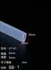 Tira de Sellado de Bordes en Forma de U de Silicona Resistente a Altas Temperaturas para Hornos de Vapor, Hornos y Diversos Equipos Mecánicos