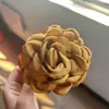 Pinza para el pelo de flor de rosa del mismo estilo que la bloguera, Pinza para el pelo Shennan Shabei, Varios colores, Pinza para el pelo de flor de rosa, Precio al por mayor del fabricante
