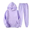 Conjunto Completo de Moletom Unissex para Outono e Inverno + Calça de Moletom para Esportes Cross-border Roupa de Corrida Suit do Instagram