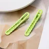 Pinza Dopamina Dulce y Linda para Fleco Lateral de Cabello Aleación Mate Hueca Ola Pinza de Pico de Pato para Mujeres